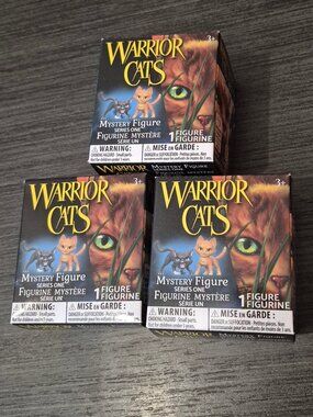 Brand new Warrior Cats Mini Mystery figure bundle Bonkers toys
